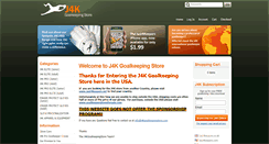 Desktop Screenshot of j4kgoalkeepingstore.com